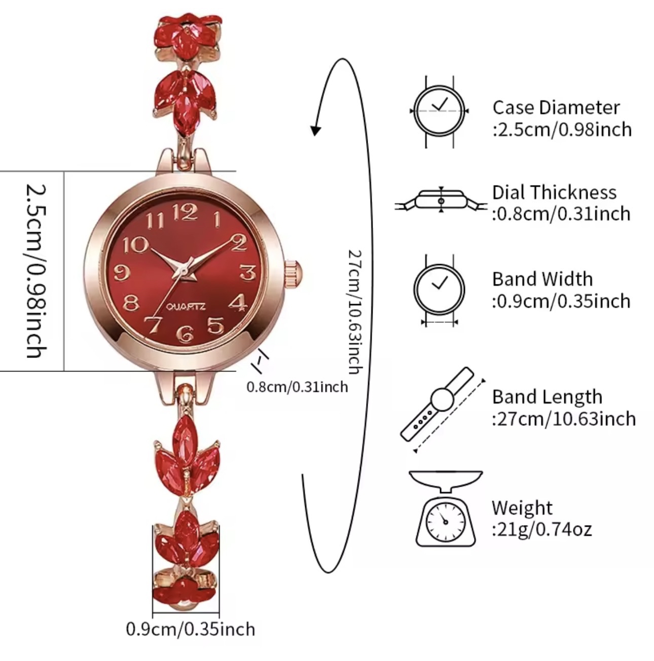 Chloe's handmade watch