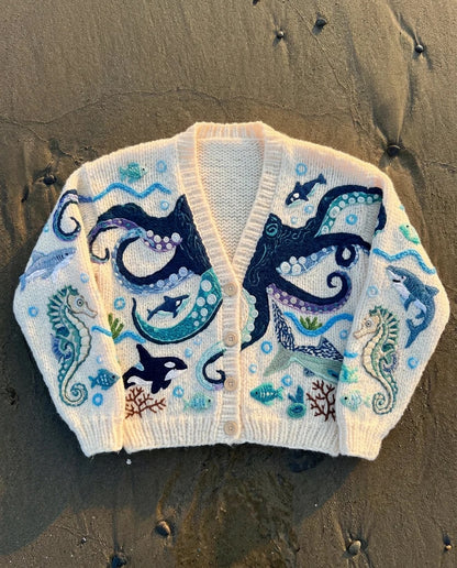 Handmade Ocean Cardigans