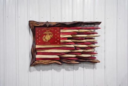 Military Wooden flags